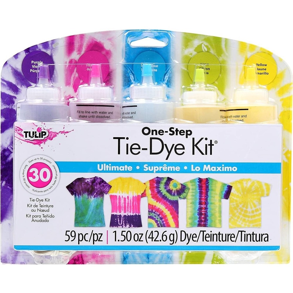 Tulip Tie-Dye Kits One-Step 5 Color Ultimate, 1.5oz ~ Girls Party!